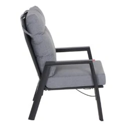 Siena Garden Valencia Loungesessel Aluminium/Ranotex®-Gewebe Anthrazit Matt/Grau -GartenMöbelPro Verkäufe 1185968 2