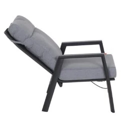 Siena Garden Valencia Loungesessel Aluminium/Ranotex®-Gewebe Anthrazit Matt/Grau -GartenMöbelPro Verkäufe 1185968 4