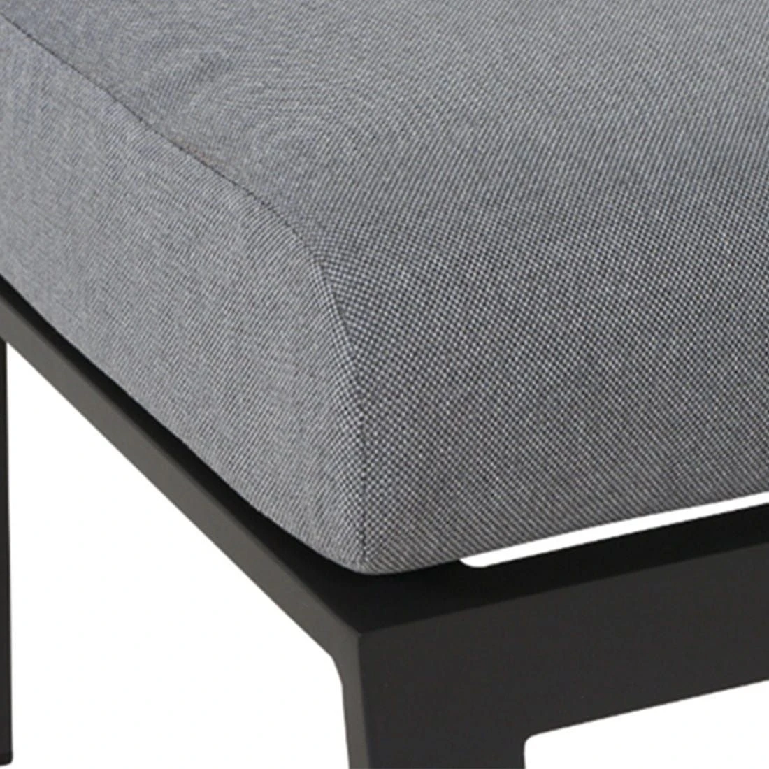 Siena Garden Valencia Loungehocker Aluminium/Ranotex®-Gewebe Anthrazit Matt/Grau 5 Siena Garden Valencia Loungehocker Aluminium/Ranotex®-Gewebe Anthrazit Matt/Grau – Bild 3