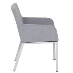 Siena Garden Ricardo Gartensessel Aluminium/Texfabric Weiß-Grau Matt/Schiefergrau -GartenMöbelPro Verkäufe 1186727 3