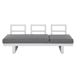 Siena Garden Avenia Loungebank 3-Sitzer Aluminium/Polypropylen Weiß Matt/Grau -GartenMöbelPro Verkäufe 1186914 12