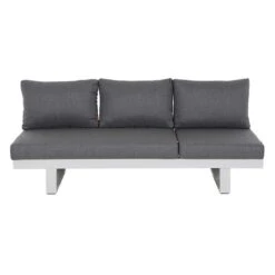 Siena Garden Avenia Loungebank 3-Sitzer Aluminium/Polypropylen Weiß Matt/Grau -GartenMöbelPro Verkäufe 1186914 2