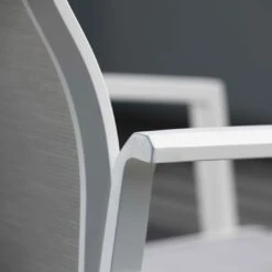 Stern Kari Stapelsessel Aluminium/Textilene Weiß/Silber 10 Stern Kari Stapelsessel Aluminium/Textilene Weiß/Silber -GartenMöbelPro Verkäufe 1200048 2