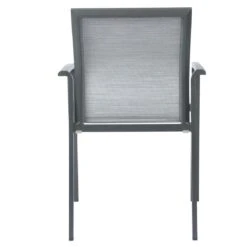 Stern Kari Stapelsessel Aluminium/Textilene Anthrazit/Silber -GartenMöbelPro Verkäufe 1200213 6