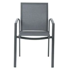 Stern Kari Stapelsessel Aluminium/Textilene Anthrazit/Karbon -GartenMöbelPro Verkäufe 1200972 2