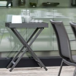 Stern Tabletttisch 60x40cm Aluminium Anthrazit -GartenMöbelPro Verkäufe 1201566 4