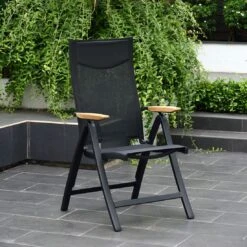 LifestyleGarden Pelen Klappsessel Aluminium/Textilene Batman Black -GartenMöbelPro Verkäufe 1203942 3