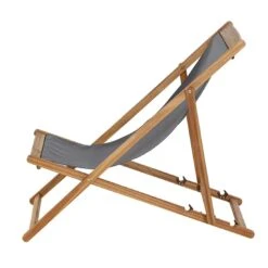 Siena Garden Aviro Liegestuhl Akazie/Polyester Natur/Grau -GartenMöbelPro Verkäufe 1204459 3 1