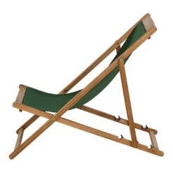 Siena Garden Aviro Liegestuhl Akazie/Polyester Natur/Grün -GartenMöbelPro Verkäufe 1204470 3