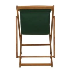 Siena Garden Aviro Liegestuhl Akazie/Polyester Natur/Grün -GartenMöbelPro Verkäufe 1204470 4