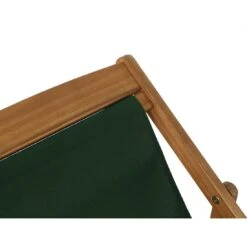 Siena Garden Aviro Liegestuhl Akazie/Polyester Natur/Grün -GartenMöbelPro Verkäufe 1204470 6