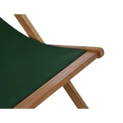 Siena Garden Aviro Liegestuhl Akazie/Polyester Natur/Grün -GartenMöbelPro Verkäufe 1204470 7