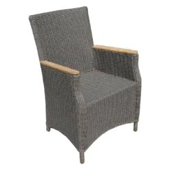 Zebra Novus Gartensessel Geflecht Slate