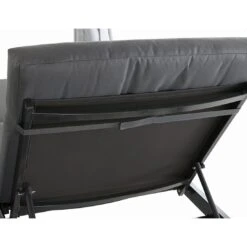 Siena Garden Waikiki Loungebett Inkl. Dach Aluminium/Textil Anthrazit/Hellgrau -GartenMöbelPro Verkäufe 1210696 12