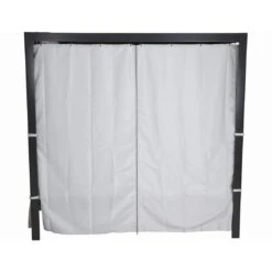 Siena Garden Waikiki Loungebett Inkl. Dach Aluminium/Textil Anthrazit/Hellgrau -GartenMöbelPro Verkäufe 1210696 8