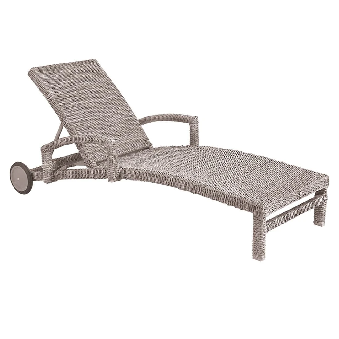 MBM Bellini Gartenliege Geflecht Mirotex-Twist Oyster 3 MBM Bellini Gartenliege Geflecht Mirotex-Twist Oyster