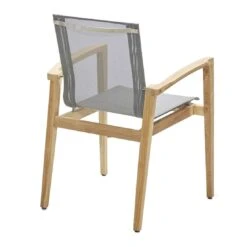 Musterring Paris Gartensessel Teak/Batyline Silbergrau/Teak -GartenMöbelPro Verkäufe 1214007 4