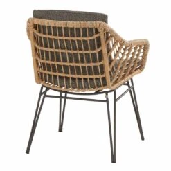 4Seasons Cottage Gartensessel Edelstahl/Geflecht Anthrazit/Sand -GartenMöbelPro Verkäufe 1216515 3