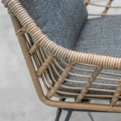 4Seasons Cottage Gartensessel Edelstahl/Geflecht Anthrazit/Sand -GartenMöbelPro Verkäufe 1216515 7