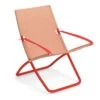 Emu Snooze Liegestuhl Stahl/Textilene Rot/Orange -GartenMöbelPro Verkäufe 1217131 1