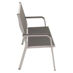 Kettler Basic Plus 3-Sitzerbank Aluminium/Textilene Silber/Anthrazit -GartenMöbelPro Verkäufe 1224677 2