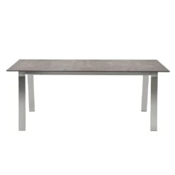 Musterring Belgien Gartentisch 200x95cm Edelstahl/HPL Zement -GartenMöbelPro Verkäufe 1232905 2