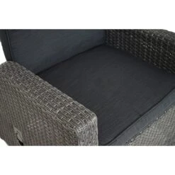 Ploß Rocking Gartensessel Geflecht/Polyester Grau-Braun-Meliert/Anthrazit -GartenMöbelPro Verkäufe 1242420 6