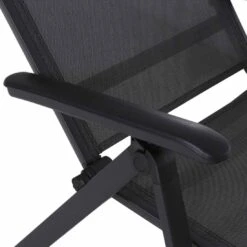 Siena Garden Solana Klappliege Aluminium/Ranotex®-Gewebe Anthrazit/Silber-Schwarz -GartenMöbelPro Verkäufe 1246688 2