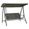 OUTLIV. Rubens Hollywoodschaukel Stahl/Textilene Carbon Black/Moosgrün -GartenMöbelPro Verkäufe 1247205 1