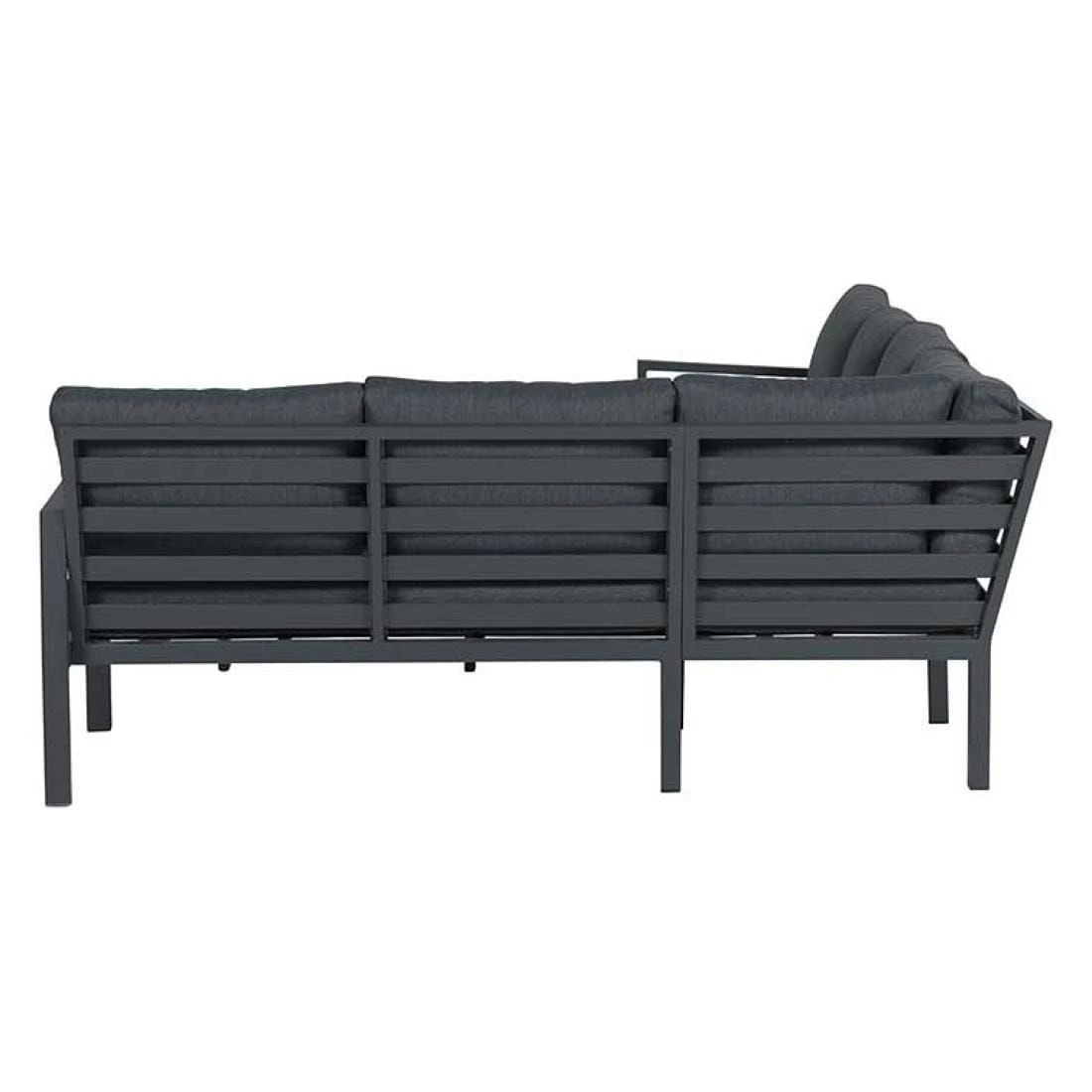 Garden Impressions Lexinton Ecklounge 3-tlg. Aluminium/Polster Carbon Black/Reflex Black 7 Garden Impressions Lexinton Ecklounge 3-tlg. Aluminium/Polster Carbon Black/Reflex Black – Bild 5