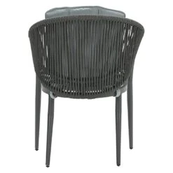 Garden Impressions Monica Diningsessel Aluminium/Rope Carbon Black/Mint Grey -GartenMöbelPro Verkäufe 1247447 5