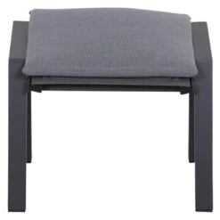 Siena Garden Valencia Hocker Aluminium/Polster Anthrazit/Salt&Pepper -GartenMöbelPro Verkäufe 1247623 2