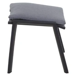 Siena Garden Valencia Hocker Aluminium/Polster Anthrazit/Salt&Pepper -GartenMöbelPro Verkäufe 1247623 3