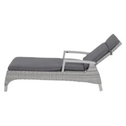 Siena Garden Corido Gartenliege Aluminium/Geflecht Matt Weiß-Grau/Ice-Grey/Grey -GartenMöbelPro Verkäufe 1247634 5