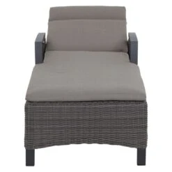 Siena Garden Corido Gartenliege Aluminium/Geflecht Matt Anthrazit/Charcoal-Grey/Taupe -GartenMöbelPro Verkäufe 1247645 2