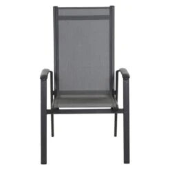 Siena Garden Solana Stapelsessel Aluminium/Ranotex®-Gewebe Anthrazit/Silber-Schwarz -GartenMöbelPro Verkäufe 1247755 2