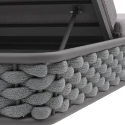 OUTLIV. Leon Gartenliege Aluminium/Rope/Acryl Anthrazit/Anthrazit-Blau-Meliert -GartenMöbelPro Verkäufe 1248448 8