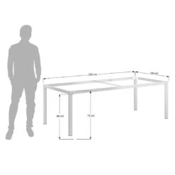 OUTLIV. Tischgestell Gebürstet Edelstahl -GartenMöbelPro Verkäufe 1253497 2