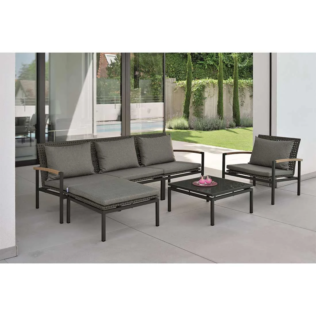 Stern Lucy Mittelmodul Aluminium/Gurtbespannung Anthrazit/Platin 5 Stern Lucy Mittelmodul Aluminium/Gurtbespannung Anthrazit/Platin – Bild 3