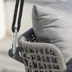 Stern Greta Schaukel Aluminium/Rope Inklusive Kissen Anthrazit/Platin/Seidengrau -GartenMöbelPro Verkäufe 1258722 4