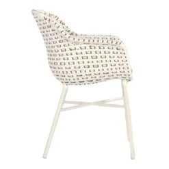 Hartman Delphine Gartensessel Aluminium/Geflecht Weiß/Moccacino -GartenMöbelPro Verkäufe 1262550 4