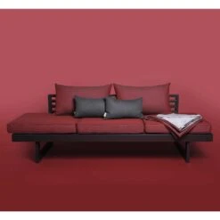 Stern New Holly Lounge/Liege Aluminium/Outdoorstoff Anthrazit/Rot -GartenMöbelPro Verkäufe 1267841 2