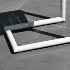 LifestyleGarden Portals Beistelltisch 47x30cm Aluminium/Teak Korallensand-Matt/Teak -GartenMöbelPro Verkäufe 1282988 5