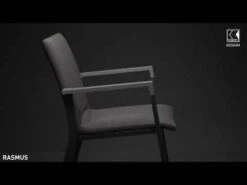 Kettler Rasmus Stapelsessel Aluminium/Sunbrella Anthrazit/Sooty -GartenMöbelPro Verkäufe 1288059 v 1963