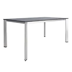 Kettler Edge Gartentisch-Gestell 140x70cm Aluminium Silber -GartenMöbelPro Verkäufe 1288125 3