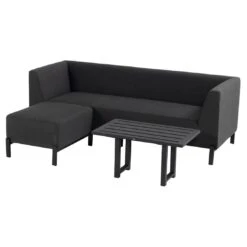 Hartman Dion Ecklounge Sunbrella Schwarz