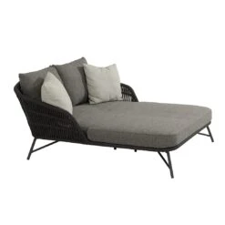 4Seasons Marbella Daybed Aluminium/Rope Anthrazit/Hellgrau 7 4Seasons Marbella Daybed Aluminium/Rope Anthrazit/Hellgrau -GartenMöbelPro Verkäufe 1294560 2