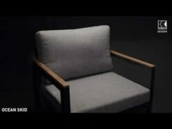 Kettler Ocean Skid Modular Loungesessel Aluminium/Olefin Anthrazit/Hellgrau Meliert -GartenMöbelPro Verkäufe 1298542 v 2060