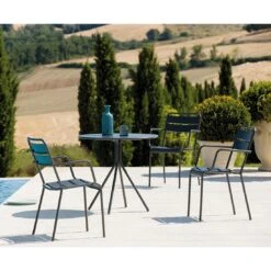 Vermobil Twist Stapelsessel Stahl Antikgrau -GartenMöbelPro Verkäufe 1299939 3