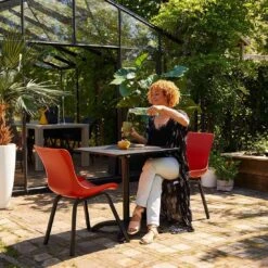 Hartman Sophie Bistro Beistelltisch 68x68 Cm Aluminium/HPL Schwarz 5 Hartman Sophie Bistro Beistelltisch 68x68 Cm Aluminium/HPL Schwarz -GartenMöbelPro Verkäufe 1305582 2